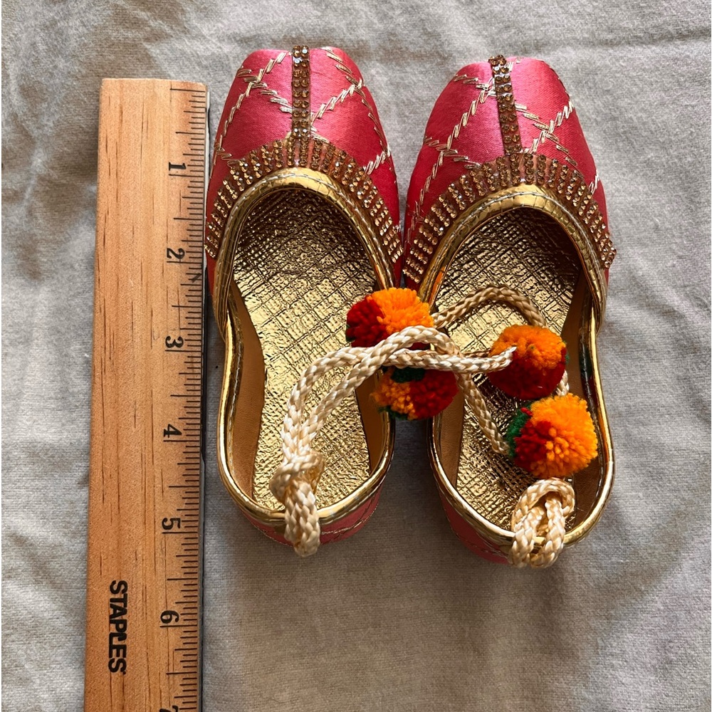 Kids Pakistani Indian Punjabi khussa shoes